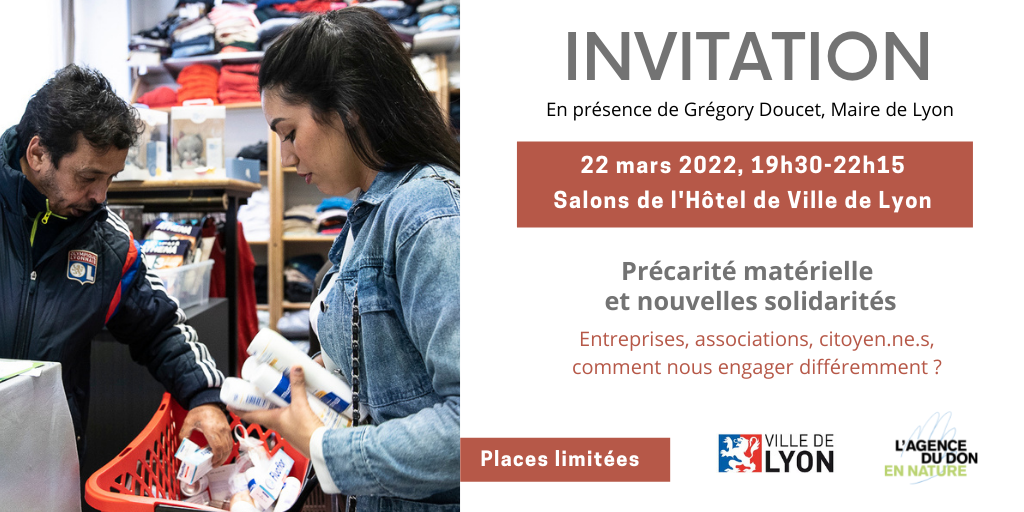 Inscrivez-vous à notre événement du 22 mars à la mairie de Lyon