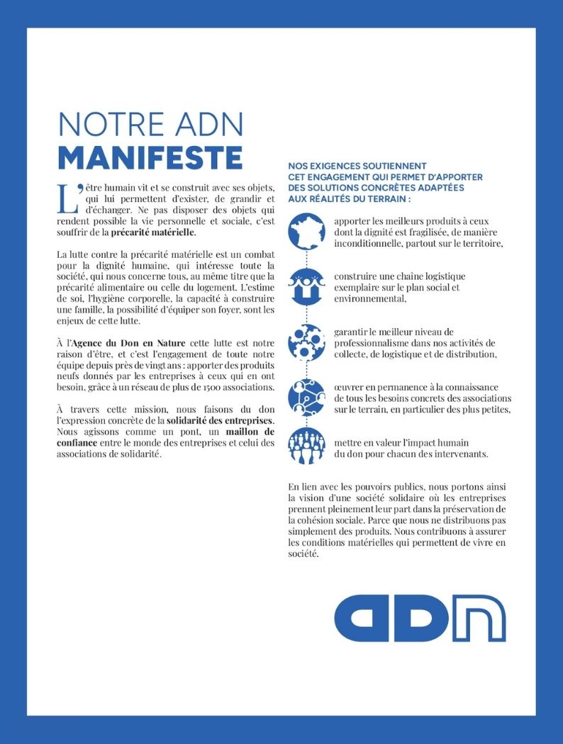 Manifeste ADN